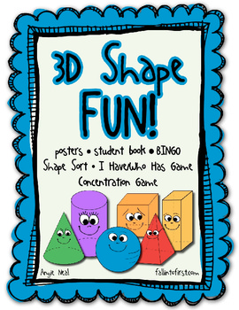 3D Shape Fun - Games, Printables and Much More!
