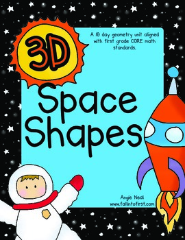 3D Space Shapes - A 10 day Geometry Unit all about 3D Shapes