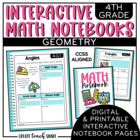 4th Grade Interactive Math Notebook - Geometry