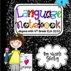 4th Grade Language Interactive Notebook (aligned with the 