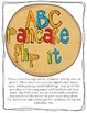 ABC Pancake Flip it! A fun literacy center