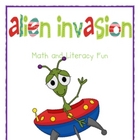 Alien Invasion Math and Literacy Fun
