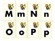 Alphabet Letter Match - Bee Theme