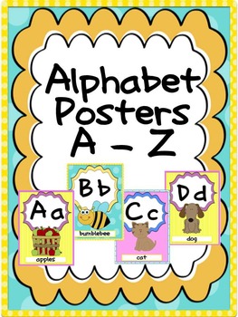 Alphabet Posters A - Z