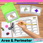 Area and Perimeter {Math Workshop Activity}