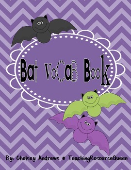 Bat Vocab Flip-Book {A Freebie}