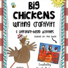 &quot;Big Chickens&quot; Writing Craftivity 