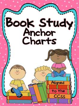 Book Study Anchor Charts ~ aligned to the CCSS
