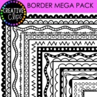 Borderz MEGA Pack {Creative Clips Digital Clipart}