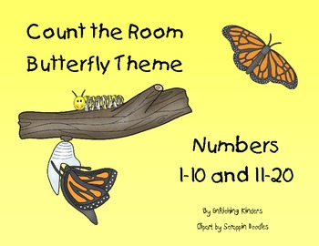 COUNT THE ROOM: BUTTERFLY THEME