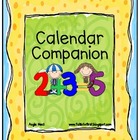 Calendar Companion/Notebook for First Grade