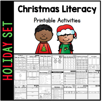 Christmas Literacy Pack (Ready to Go!)
