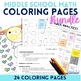 Color Math Middle School Math Topics Coloring Pages