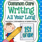 Common Core- Writing All Year Long {narrative, information