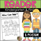 Community Helper Emergent Reader Book: WHO CAN HELP?