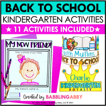 Crazy for Kinders! {Back to School for Kindergarten}