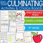 Culminating Activities for the Third Grade Common Core Standards