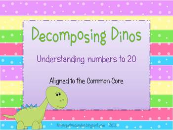 Decomposing Dinos Number Sense Game