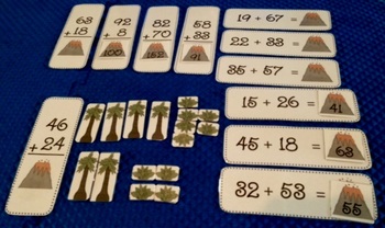Double Digit Math Games Using Place Value (Common Core / Go Math)