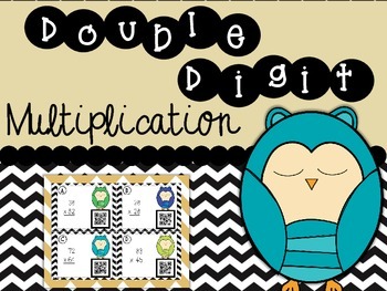 Double Digit Multiplication Owls FREEBIE