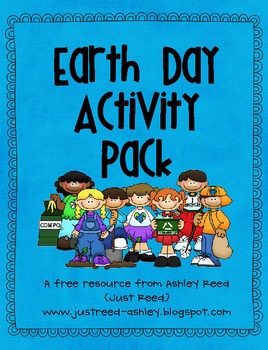 Earth Day Activity Pack FREEBIE