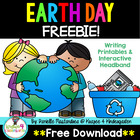 Día de la Tierra Freebie-Incluye Escritura Imprimibles y diadema