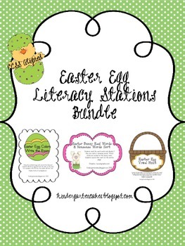 Easter Egg Literacy Bundle