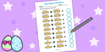 Eggs In Nest Addition Sheet