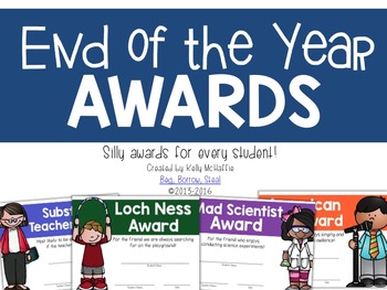End of Year Silly Awards!