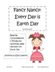 Fancy Nancy Every Day is Earth Day- book activities