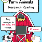 Farm Animals Research Reading