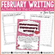 February Writing Activities Aligned to Common Core Standards