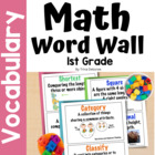 First Grade Common Core Math Vocabulary