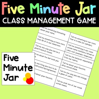 Five Minute Jar