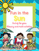 Fun in the sun: Kindergarten activities for the end of the year!