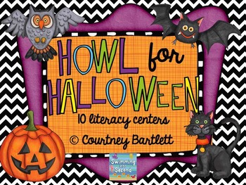 Howl for Halloween literacy centers