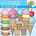 Icecream Pile Up! - Ice Cream Graphics / Clipart