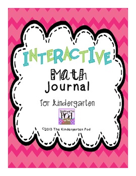 Interactive Math Journal for Kindergarten