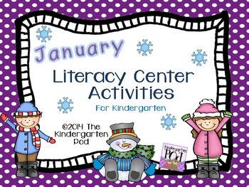 January Literacy Center Activities