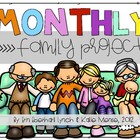 Kindergarten Monthly Family Projects (August - June)