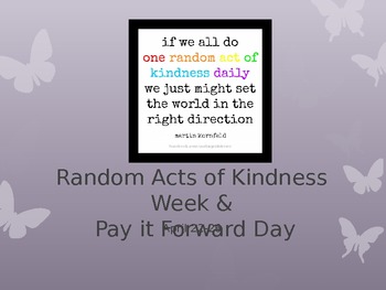 Kindness Week Powerpoint