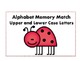 Ladybug Alphabet Match