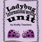 Ladybug Informational Writing Unit