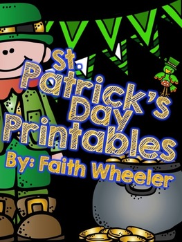 Language Arts & Math - St. Patrick's Day Printables