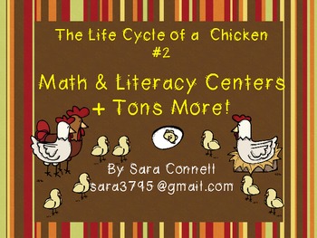 Lifecycles: Chicks Math and Literacy Unit #2 ~ Common Core