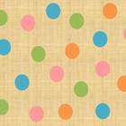 Linen Polka Dots Clip Art