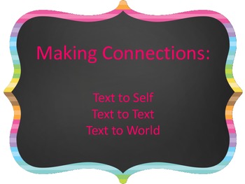 Making Connections Bookmark and Organizer