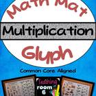 Math Mat Glyph:  Multiplication