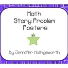 Math Story Problem Posters