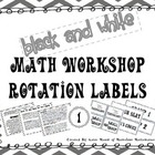 Math Workshop Rotation Labels